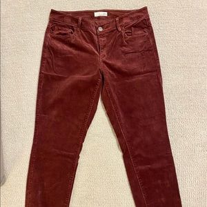 LOFT Skinny Corduroys